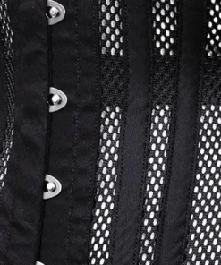 Buy 💯 RESTYLE Burlesque Black Mesh | UNDERBUST CORSET 😉 -Alternative Accessories Elegant Store restyle black mesh underbust corset 3 b52434d8 aaa4 4c54 9e78 6e4db944e4b1 700x700