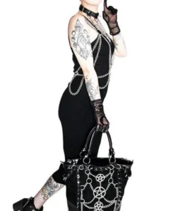 Promo 🔔 RESTYLE Fetish Chained Pentagram | HARNESS 💯 -Alternative Accessories Elegant Store restyle chained pentagram harness 6 30e64ac1 3875 4337 a0fd e90897707008 700x700