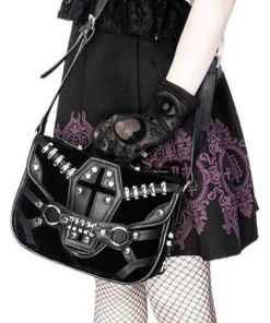 Flash Sale 🎉 RESTYLE All Coffin [Black Suede] | 👜 HANDBAG 🎁 -Alternative Accessories Elegant Store restyle coffin black suede handbag 11 8262dcfb 9993 4d05 8bcc 67730e5056c1 700x700