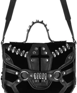 Flash Sale 🎉 RESTYLE All Coffin [Black Suede] | 👜 HANDBAG 🎁 -Alternative Accessories Elegant Store restyle coffin black suede handbag 2 cbec50ea 328a 4364 888b c51cf85cf6d0 700x700