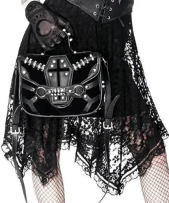 Flash Sale 🎉 RESTYLE All Coffin [Black Suede] | 👜 HANDBAG 🎁 -Alternative Accessories Elegant Store restyle coffin black suede handbag 7 29266ccc 3ee8 4a73 95c0 bab30881d4cb 700x700