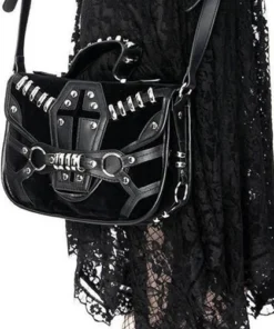 Flash Sale 🎉 RESTYLE All Coffin [Black Suede] | 👜 HANDBAG 🎁 -Alternative Accessories Elegant Store restyle coffin black suede handbag 8 d5a9e9c1 bfbe 460c 811e 09eaaf618cb2 700x700