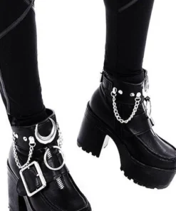 Outlet ✨ RESTYLE The Moon Iron Moon | 👟 SHOE CUFFS 😉 -Alternative Accessories Elegant Store restyle iron moon shoe cuffs 5 c790c009 ed41 4035 a4c1 104dd9c59483 700x700