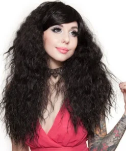 Cheap 🔥 ROCKSTAR WIGS Cosplay Bohemian [Black] | WIG 🥰 -Alternative Accessories Elegant Store rockstar wigs bohemian black wig 4 fb778a71 e517 497d 8f32 6d81b6753dd4 700x700