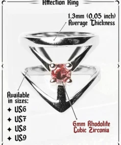 Wholesale 🤩 ROGUE AND WOLF All Affection [Mirror Steel] | RING 💯 -Alternative Accessories Elegant Store rogue and wolf affection mirror steel ring 9 4541cfa9 d111 4980 9385 8d97b31b0d0d 700x700