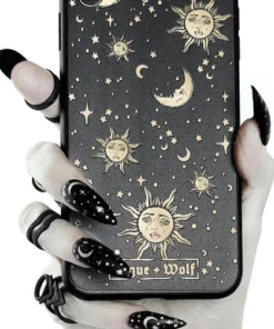Budget 👏 ROGUE AND WOLF The Moon Celestial [Gold] | PHONE CASE 🧨 -Alternative Accessories Elegant Store rogue and wolf celestial gold phone case 3 99ac0bf5 3e12 4a1e a3e7 75b3f1f70e8f 700x700