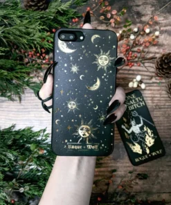 Budget 👏 ROGUE AND WOLF The Moon Celestial [Gold] | PHONE CASE 🧨 -Alternative Accessories Elegant Store rogue and wolf celestial gold phone case 4 92560b54 6e34 4f41 b687 1e64ff212e08 700x700