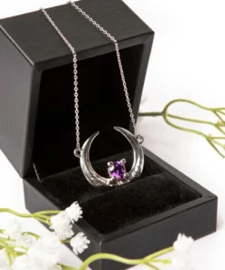 Budget 🌟 ROGUE AND WOLF The Moon Eclipse [Sterling Silver] | NECKLACE 🎉 -Alternative Accessories Elegant Store rogue and wolf eclipse sterling silver necklace 10 700x700