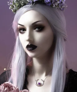 Budget 🌟 ROGUE AND WOLF The Moon Eclipse [Sterling Silver] | NECKLACE 🎉 -Alternative Accessories Elegant Store rogue and wolf eclipse sterling silver necklace 1 700x700