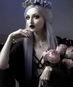 Budget 🌟 ROGUE AND WOLF The Moon Eclipse [Sterling Silver] | NECKLACE 🎉 -Alternative Accessories Elegant Store rogue and wolf eclipse sterling silver necklace 4 700x700