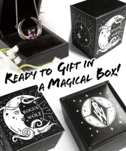 Budget 🌟 ROGUE AND WOLF The Moon Eclipse [Sterling Silver] | NECKLACE 🎉 -Alternative Accessories Elegant Store rogue and wolf eclipse sterling silver necklace 6 700x700