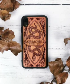 Deals ❤️ ROGUE AND WOLF All Grimoire [Cherry Wood] | PHONE CASE** 🛒 -Alternative Accessories Elegant Store rogue and wolf grimoire cherry wood phone case 5 6a4c470a b341 41e4 a173 c99fe5921f08 700x700