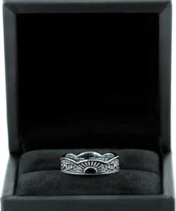 New 🎉 ROGUE AND WOLF The Moon Moonrise [Blackened Steel] | RING 😀 -Alternative Accessories Elegant Store rogue and wolf moonrise blackened steel ring 9 cb37bd73 0645 4a1f 89ff 18dda3433349 700x700
