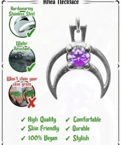 Best Pirce ✔️ ROGUE AND WOLF All Rhea [Mirror Steel] | NECKLACE 😍 -Alternative Accessories Elegant Store rogue and wolf rhea mirror steel necklace 8 0987ef37 6fb4 4e9d baa3 d6c99b2c9df5 700x700