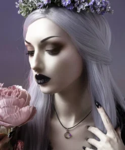 Cheap 😀 ROGUE AND WOLF The Moon Selene [Sterling Silver] | CHOKER 💯 -Alternative Accessories Elegant Store rogue and wolf selene sterling silver choker 7 700x700