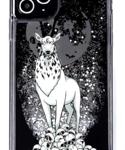 New ⌛ ROGUE AND WOLF All Stag Guardian [Silver Glitter] Shock Resistant | PHONE CASE 🛒