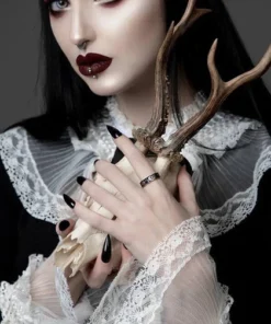 Buy 🎉 ROGUE AND WOLF The Moon Sun And Moon [Blackened Steel] | RING 😉 -Alternative Accessories Elegant Store rogue and wolf sun and moon blackened steel ring 2 c736e700 dad4 4bae 9436 c3b61e16e3d5 700x700