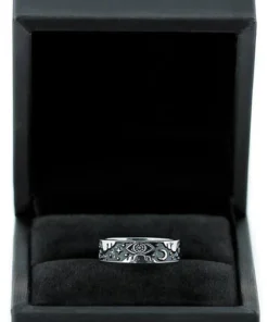 Wholesale 🎉 ROGUE AND WOLF All Third Eye [Blackened Steel] | RING 🔥 -Alternative Accessories Elegant Store rogue and wolf third eye blackened steel ring 6 8445542d de30 458b 8d55 de3e32a6cc9f 700x700