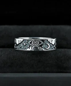 Wholesale 🎉 ROGUE AND WOLF All Third Eye [Blackened Steel] | RING 🔥 -Alternative Accessories Elegant Store rogue and wolf third eye blackened steel ring 7 14fb257c 2886 47d9 b977 f4551269cc4b 700x700