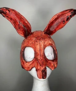 Cheapest 💯 SARAH MUDLE Easter Bunny [Blood Splatter] | MASK* 😉 -Alternative Accessories Elegant Store sarah mudle bunny blood splatter mask 1 80a09283 5a5e 4d02 bf15 f572fa8201b0 700x700