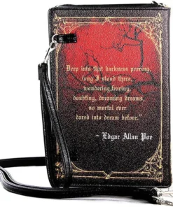 Flash Sale 🥰 SLEEPYVILLE CRITTERS Edgar Allan Poe The Raven Vintage Book | CLUTCH BAG 🎁 -Alternative Accessories Elegant Store sleepyville critters the raven vintage book clutch bag 4 297a64c8 144e 4ef5 baa1 91eaa3f88ac2 700x700