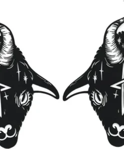 Cheapest ❤️ TOO FAST APPAREL Pentacles & Pentagrams Baby Goat Devil | EARRINGS 😉 -Alternative Accessories Elegant Store too fast apparel baby goat devil earrings 6 ddee24fb 1e37 489c a6d4 c80f9ee833ce 700x700