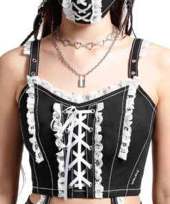 Best deal ⭐ TRIPP NYC Lolita [Black/White] | FACE COVER* 🔔