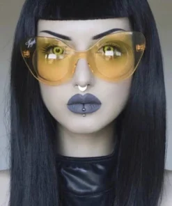 Best Pirce 🤩 VULGATI Mens Accessories The Glen Ivy [Panic Yellow] | DEATH GOGGLES 😍 -Alternative Accessories Elegant Store vulgati the glen ivy panic yellow sunglasses 6 929c82fb e40a 4cb2 855e f1e122c5a408 700x700