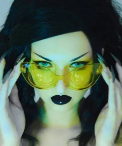 Best Pirce 🤩 VULGATI Mens Accessories The Glen Ivy [Panic Yellow] | DEATH GOGGLES 😍 -Alternative Accessories Elegant Store vulgati the glen ivy panic yellow sunglasses 7 586b672b 76c2 4c02 b5ec c2d5285133f6 700x700